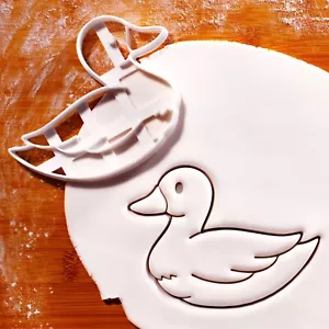 Mutter Ente Keksausstecher - Süß Ostern Baby Dusche Tiere Farm Thema Geburtstag - Bild 1 von 4
