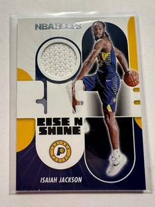 K66,215 - 2021-22 Hoops Rise N Shine Memorabilia #13 Isaiah Jackson Jersey - Picture 1 of 1