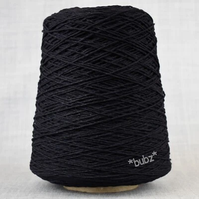 STRONG WARP COTTON YARN BIG 500g CONE 10 BALLS - DARK BLUE - WEAVING LOOM WEFT - Image 1 of 2