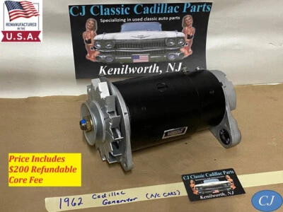 OEM 1962 Cadillac 45 AMP GENERATOR - A/C CARS - Image 1 of 4