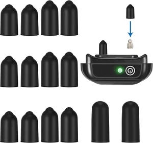 Weewooday 24 Pieces Shock Collar Dog Rubber Tips Training Collar Replacement Par - Picture 1 of 12
