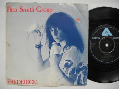 PATTI SMITH GROUP Frederick / Fire Of Unknown Origin 45 7" single 1979 Sweden EX - Image 1 of 2