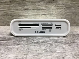 Belkin Universal FlashCard Media Reader - USB 2.0, White - F4U003-WHT L20-33 - Picture 1 of 2