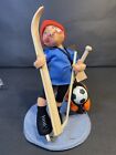 Vintage Annalee Boy Doll Sports Enthusiast ’98 Tags Ski Baseball Soccer LE