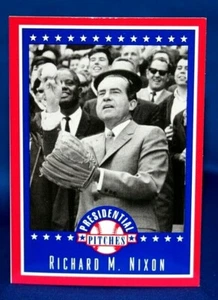 1992 Tuff Stuff Presidential Pitches 37th President Richard M. Nixon #7 - Picture 1 of 2