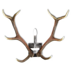 Sconces, wall lamp with real deer wood. 1xE14 60x50cm 153403 - Picture 1 of 1