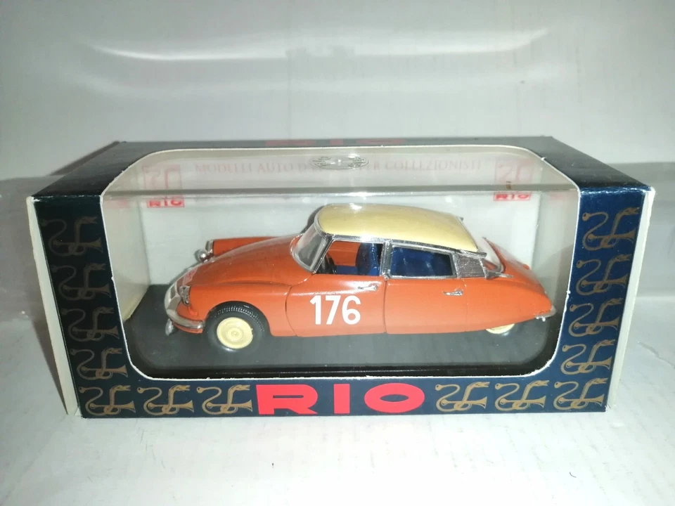CITROEN DS 19 1°RALLY M.CARLO 1959 RIO 1/43 COD.109 - Immagine 1 di 1