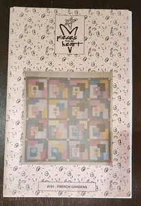 French Gardens 82" x 82" Quiltmuster Grannycore von Pieces Of My Heart  - Bild 1 von 3