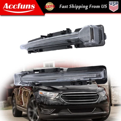Juego de luces de estacionamiento izquierda+derecha para Ford Taurus 2013-2019 faros antiniebla lente transparente Foto 1 de 4