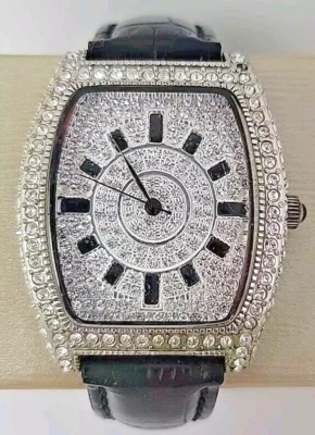 ADRIENNE COUTURE COLLECTION LIMITED 2312/5000 PAVE SWAROVSKI CRYSTAL WATCH Swiss - Image 1 of 4