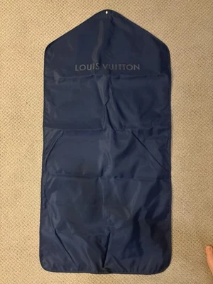 Louis Vuitton Dark Blue Canvas Garment Travel Bag (47” x23”) - Image 1 of 4