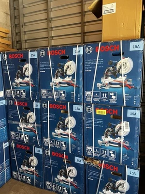Bosch 12 Inch Dual-Bevel Glide Miter Saw BRAND NEW SEALED GCM12SD SHIPS FREE! - Image 1 of 2