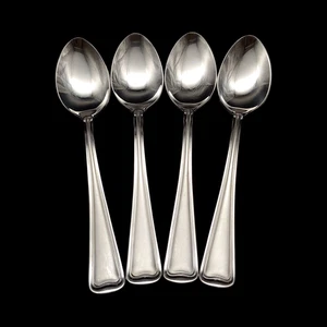 4 Gorham Monet Frosted Teaspoons - 6 1/4" Satin Stainless Steel China - Picture 1 of 4