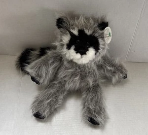 12" Portland Plush Raquel Raccoon Stuffed Animal  with Tags FREE SHIPPING - Picture 1 of 9