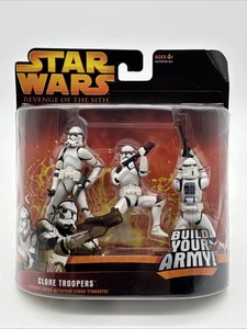 Star Wars Rache der Sith Build Your Army Clone Troopers 2005 NEU SEALED - Bild 1 von 2