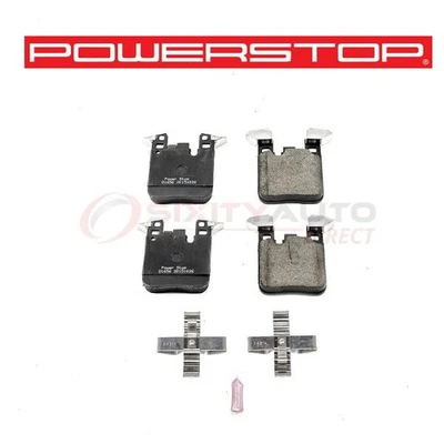 PowerStop Rear Disc Brake Pad & Hardware Kit for 2016-2017 BMW 320i xDrive - nv Foto 1 de 4