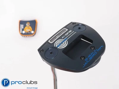 Excelente putter para zurdos Odyssey Ai-One 2 bolas Jailbird Mini 35" con HC 450981 Foto 1 de 4