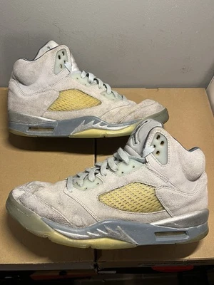 Talla 11.5 - Air Jordan 5 Retro Blue Bird W Foto 1 de 4