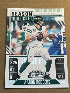 2024 PANINI CONTENDERS - SEASON TICKET - AARON RODGERS JETS #78 - Picture 1 of 2