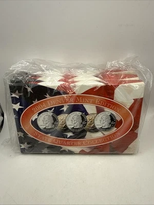 2004 State Quarter Set Collection Gold, Platinum, Philadelphia , And Denver NEW - Image 1 of 4