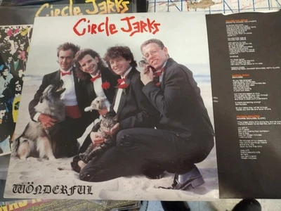 CIRCLE JERKS WONDERFUL LP VINYL ALBUM ROUGH JUSTICE JUST1 - Image 1 of 4