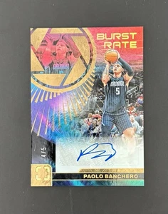 2024-25 Panini Fotogénico BRS-PAO Paolo Banchero/5 Auto Orlando Magic - Imagen 1 de 6