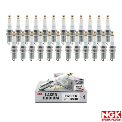 Nuevo juego de 24 bujías láser de iridio NGK para Audi/ Maybach/ Mercedes-Benz/ VW Foto 1 de 4