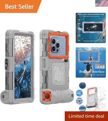 2025 Underwater Diving Phone Case -  Waterproof for iPhone 13-17 & Galaxy S S... - Image 1 of 4