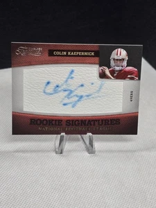 2011 Panini Timeless Treasures COLIN KAEPERNICK Rookie Signatures RC /165 #148 - Picture 1 of 2