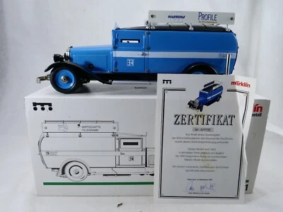 Märklin 1101 Camion Trasporto Da Fondo Wirtschafts Rara IN Scatola Mint - Immagine 1 di 4