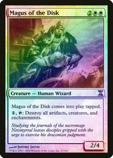 Magus of the Disk FOIL Time Spiral PLD White Rare MAGIC MTG CARD ABUGames
