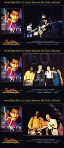 1987 HAIL HAIL ROCK N ROLL 3 MOVIE LOBBY CARDS CHUCK BERRY CLAPTON ETTA LENNON - Picture 1 of 4