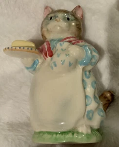 Estampilla dorada Beswick Beatrix Potter's Ribby BP2a - Imagen 1 de 11