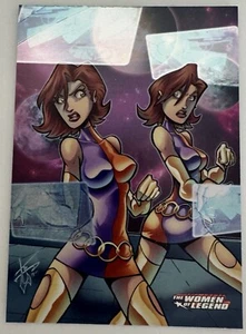 2013 Cryptozoic The Women of Legend Duplicate Damsel Foil - Picture 1 of 2