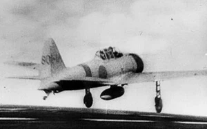 Japanese Zero PHOTO Takes off for Pearl Harbor Attack,World War 2 - Picture 1 of 2