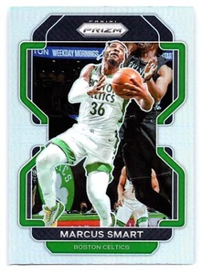 2021 Prizm #43 Marcus Smart Silver Boston Celtics - Picture 1 of 2