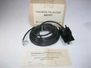 Standard Horizon Transom Mount Transducer - DST27T - NEW, NO MOUNTING HARDWARE - Picture 1 of 8
