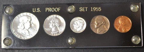1955 Proof Set Cover