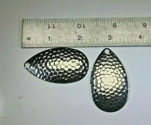 Paquete de 24 hojas giratorias Indiana tamaño 8 níquel martillado - Imagen 1 de 2