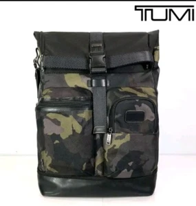 New -TUMI DDO FREMONT CYPRESS ROLL TOP BACKPACK - Picture 1 of 22