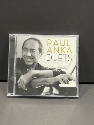 Paul Anka Duets SIGNED CD Songs Feat Michael Jackson Frank Sinatra Willie Nelson Foto 1 de 2