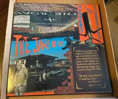 Hunters And Collectors The Jaws Of Life 1984 SLASH GOLD STAMP Promo Vinyl LP - Image 1 of 2