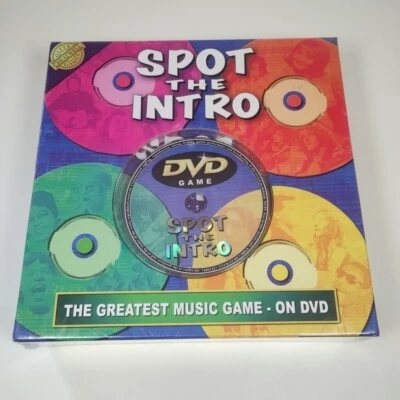 Cheatwell Games SPOT THE INTRO The Greatest Music Game On DVD - New & Sealed - Image 1 of 4