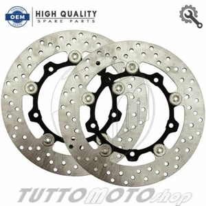 KIT 2 DISCHI FRENO FLOTTANTI ANTERIORI YAMAHA TMAX 500 2004 2005 2006 2007 - Foto 1 di 3