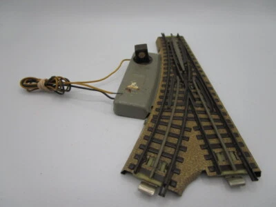 Vintage Marklin Germany 3 Rail Metal Electric Turnout Right Switch HO Scale - Image 1 of 4