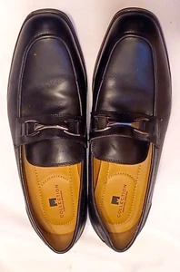 Michael Strahan Collection  Men's Black Leather Dress Shoes Size 13 M  in VGC - Picture 1 of 9