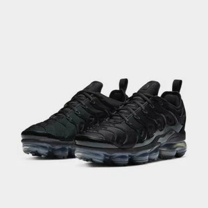 NEW Nike Air Vapormax Plus Women's Size 9.5 Black/Black- Anthracite DH1063-001 - Picture 1 of 6