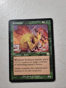 1x MTG Erithizon Mercadian Masques Magic MP Free Shipping - Picture 1 of 2