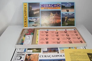 B65 HASBRO PARKER MONOPOLY BOARD GAME CURACAO CURACAOPOLY SPECIAL FIRST EDITION - Picture 1 of 8
