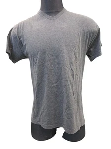 Lot Of 3 American Eagle American Apparell And Hanes Vneck Crew Gray TShirts L XL - Picture 1 of 16